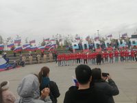 Флешмоб в День России